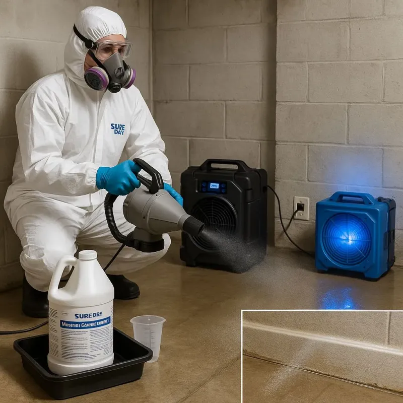 Sanitization and Odor Removal process in Indio, CA
