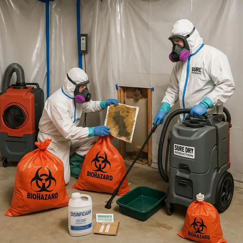 Contaminated Water Handling Protocols process in Indio, CA