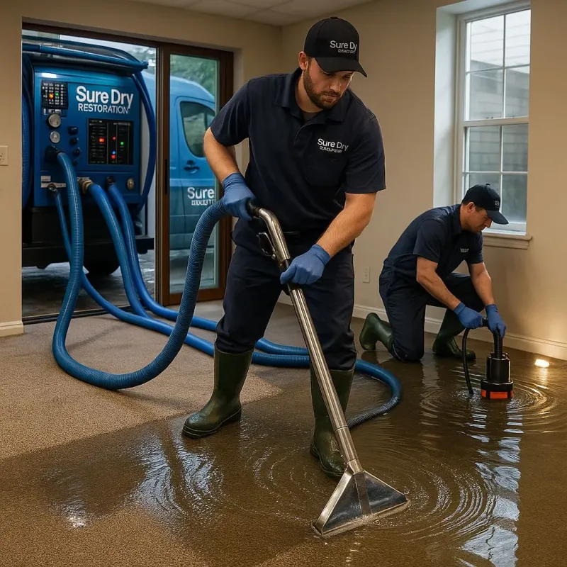 Water Extraction and Removal process in Indio, CA